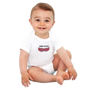 FREE KATJA! Organic Baby Short Sleeve Bodysuit